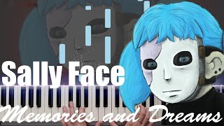 Sally Face  Memories and Dreams Piano Cover [upl. by Anahpets]