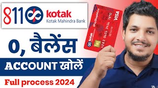 Kotak Mahindra Bank Open Account Zero Balance Kotak 811 Account Opening Online Zero Balance [upl. by Ziegler]