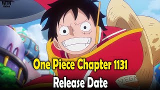 One Piece Chapter 1131 release date [upl. by Rainah]