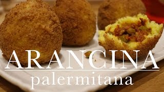 ArancinA Palermitana con carne  Palermo Catania andata e ritorno  CasaSuperStar [upl. by Vitoria]