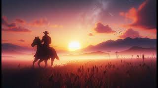 Cowboy riding into the sunset  Soundtrack piano version [upl. by Maleki]