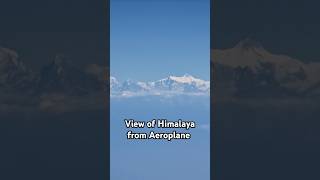 View of The Himalayas from Aeroplane himalayas mteverest aeroplanevideos [upl. by Wake44]