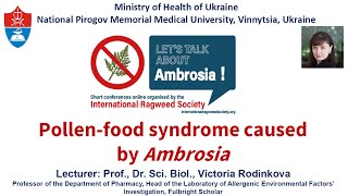 Pollenfood syndrome caused by Ambrosia [upl. by Trev]