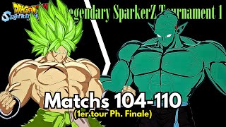 Tournoi 7 Matchs Tour 1 Phase Finale 104110 Legendary SparkerZ Tournament 1 [upl. by Ybreh]