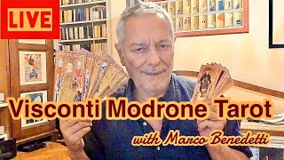 Visconti Modrone Tarot Deck History amp its Completion with Marco Benedetti [upl. by Minnnie197]