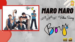 Maro Maro  HD Video Song  மாரோ மாரோ  Boys  Siddharth  Genelia  Shankar  AR Rahman  Ayngaran [upl. by Grunberg]