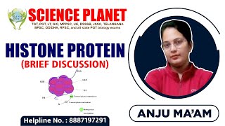 Histone Protein Brief Discussion Explain by Anju Mam of Science Planet [upl. by Dorr]