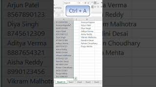 HOW TO SEGREGATE DATA IN EXCEL [upl. by Wivinah]