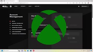 How to Connect or Disconnect Xbox Account From Your Riot Account Guide [upl. by Euqnom]