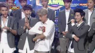 130807 EXO  Interview  Growl Live Show Champion HD [upl. by Fletch763]