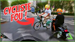 CE CYCLISTE EST FOU 😡  IL NE RESPECTE RIEN   Motovlog [upl. by Leoni364]