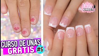 CLASE 6  UÑAS ACRILICAS TIP FRANCES para Principiantes [upl. by Aerdma]