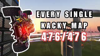 How I Finished All 476 Kackiest Kacky Maps In Trackmania [upl. by Tower517]