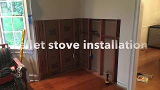 Pellet Stove Installation [upl. by Filberte]