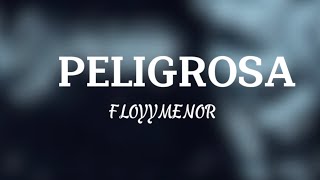 FloyyMenor  PELIGROSA  slowed  lyrics [upl. by Stoneman]