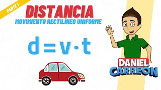 Como calcular la distancia PARTE 1 Super facil  principiantes  Movimiento rectilineo uniforme [upl. by Enylekcaj363]