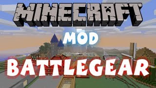 Minecraft  Mods Battlegear [upl. by Esilanna]