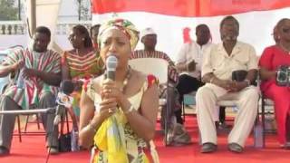 Hon Samia Nkrumah speech CPP MARKS POSITIVE ACTION DAY [upl. by Eetsim]