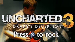 Uncharted  Nates Theme  Rock Guitar Cover [upl. by Warila]