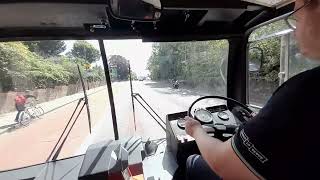 Me driving Preserved Leyland Titan WDA1T [upl. by Enaled]