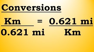 How to convert between Kilometers and Miles [upl. by Ragen]