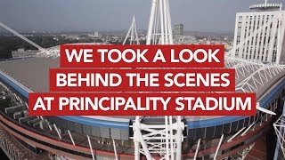 Inside the bits of the Principality Stadium you never get to see [upl. by Mehetabel]