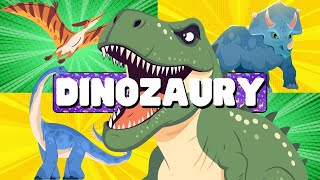 DINOZAURY DLA DZIECI Poznaj Nazwy Dinozaurów i Ich Wygląd Nauka Dinozaurów Dla Dzieci🦕🦖🌎 [upl. by Anabahs829]