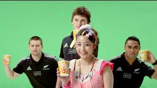 All Blacks Prank  Japanese Ad  Comedy For Cure Kids [upl. by Ddarb34]