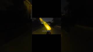 Best skull shape projector lights throw test choudharyautostors hjgfoglights [upl. by Rammaj]