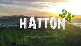 Hatton  Maskeliya  Cinematic Video  Beautiful Hatton Tea Hills in Sri Lanka [upl. by Noreh235]