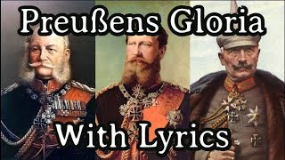 Sing with DerMichel  Preußens Gloria With Lyrics English Translation [upl. by Edaj569]