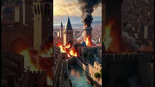 The Siege Of Constantinople history viralvideo fyp sejarah ottoman [upl. by Notsnhoj]