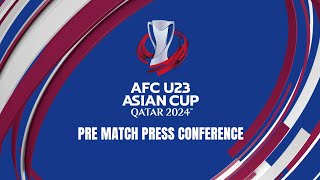 AFCU23  3RD Place Playoff M31  Pre Match Press Conference  Indonesia [upl. by Fabiolas]