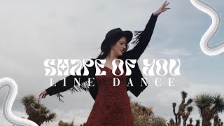 Shape Of You Line Dance Teach amp Demo [upl. by Gehman]