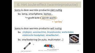 natuurwetenschappen  elektriciteit  Joule effect [upl. by Hillhouse]