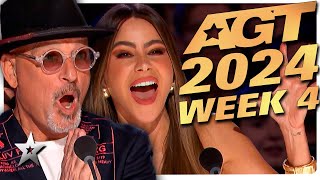 Americas Got Talent 2024 ALL AUDITIONS  Week 4 [upl. by Eeclehc]