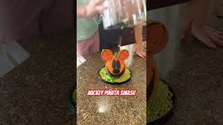 It happened so quickly Mickey Piñata halloween disneyfunny [upl. by Ormiston735]