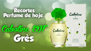 Recortes CABOTINE EDT de GRÈS  Trecho do vídeo Perfumes clássicos econômicos 💚 [upl. by Nema]