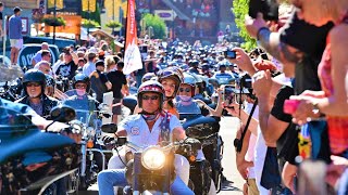 Morzine Harley Days 2022 [upl. by Rehpotirhc]