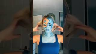 🐟🐠🌊🪸 halloween halloweenmakeup makeup [upl. by Quartana]