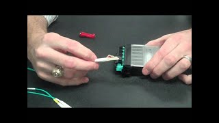 CommScope Fiber Optic Lockable Patch Cord Kit Procedure [upl. by Rehtaeh]