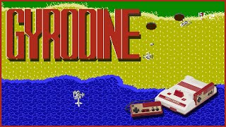 Gyrodine Famicom  NES  Playthrough [upl. by Ramalahs]