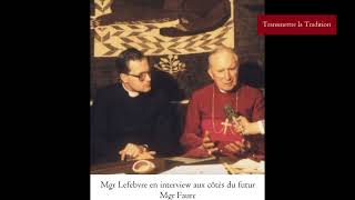 Interview inédite de Mgr Lefebvre à la radio belge 1976 [upl. by Antone]