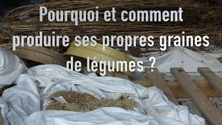 Produire ses graines au potager éviter les croisements [upl. by Bremer]