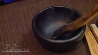 How to burn Palo Santo Sticks  Palo Santo Incense [upl. by Kironde503]