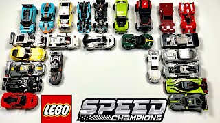 Entire collection of my LEGO Speed Champions [upl. by Willman551]