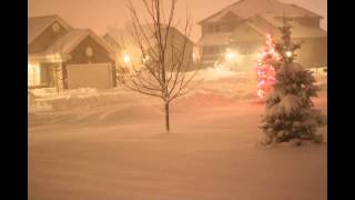 December 9th Snow Storm Time Lapse [upl. by Aidekal]