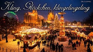 Kling Glöckchen klingelingeling German Christmas songEnglish translation [upl. by Annaehs]