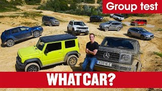 Best 4x4s 2020 – Whats the best offroader you can buy Jeep Jimny GWagen amp more  What Car [upl. by Laeynad798]