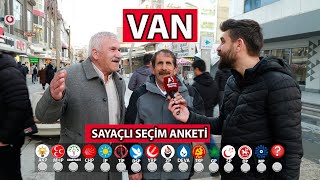 VAN SAYAÇLI SEÇİM ANKETİ 2024 Vanda Tarihi Fark [upl. by Beckerman]